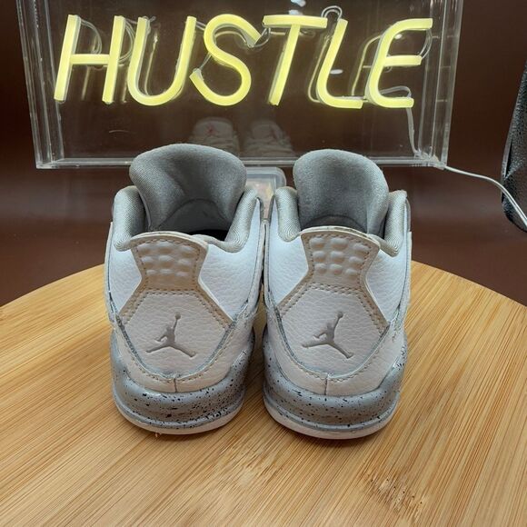 Jordan 4 Retro ‘White Oreo’ (TD) Size 5C - Picture 7 of 10